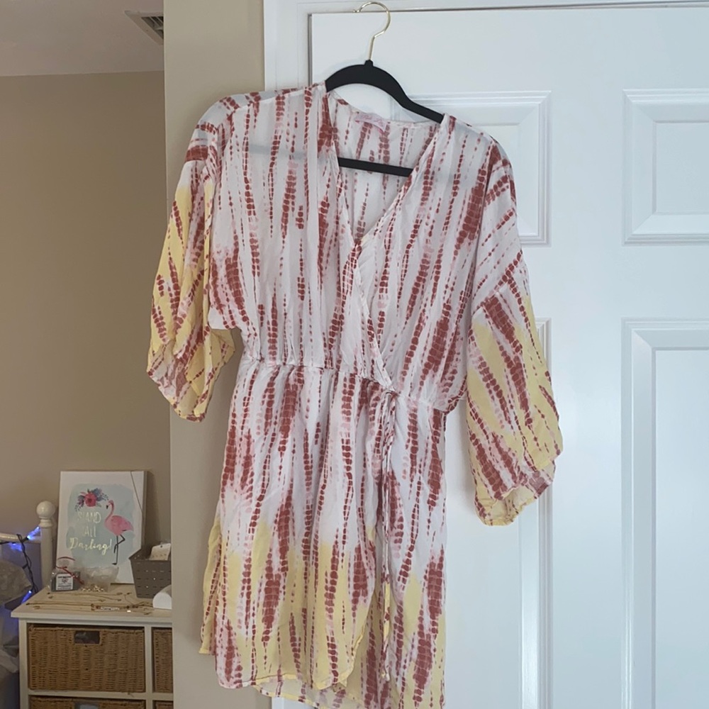 Medium Tie-Dye Boho Style Dress